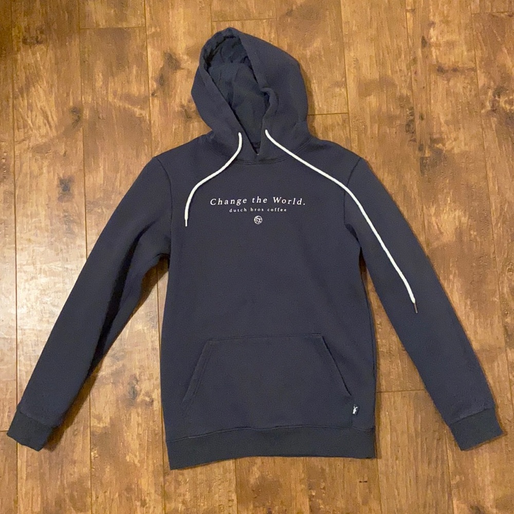 Blue/Gray Dutch Bros Hoodie
